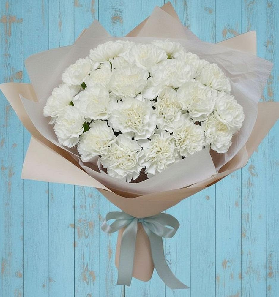 Букет цветов из: Гвоздики в Жирновске