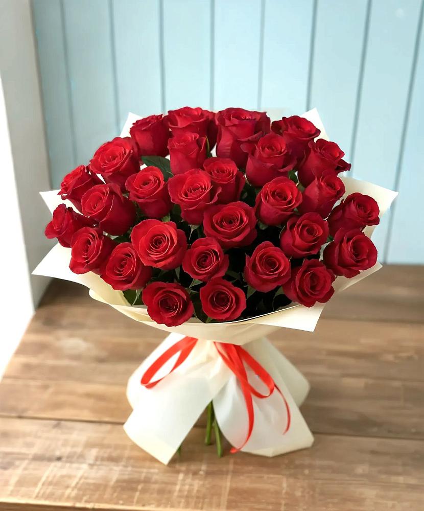 Букет 29 Красных роз в Жирновске