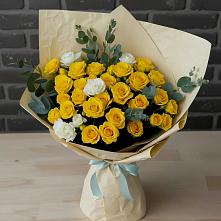 Букет цветов из:  Розы #REPLACE_PRED# Жирновске