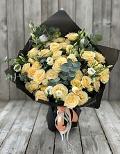 Букет цветов из:  Розы и Лизиантусы в Жирновске