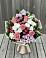 Букет цветов из: Альстромерии, Гвоздики, Розы и Хризантемы в Жирновске