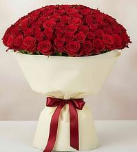 Букет 101 Красная роза Милано #REPLACE_PRED# Жирновске