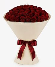 Букет 101 Бордовая роза Блэк Бакарра в Жирновске