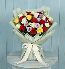 Букет цветов из:  Розы в Жирновске