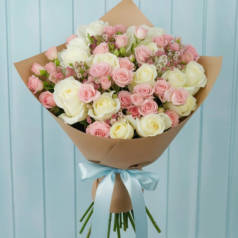 Букет цветов из: Розы в Жирновске