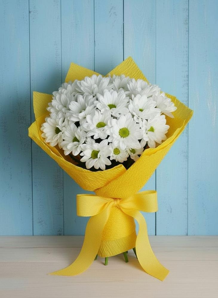 Букет цветов из: Хризантемы в Жирновске