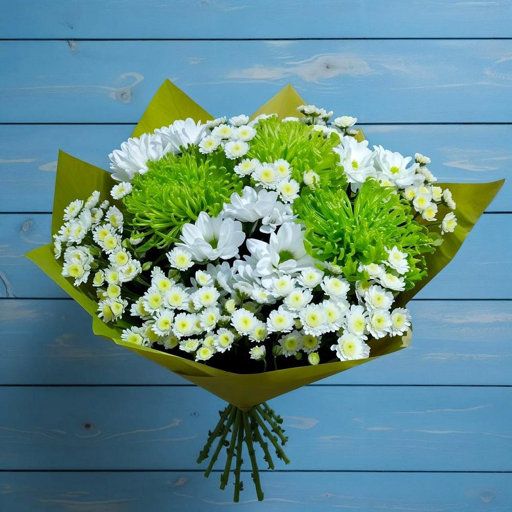 Букет цветов из: Хризантемы в Жирновске
