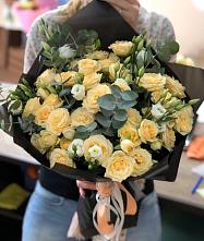Букет цветов из:  Розы и Лизиантусы #REPLACE_PRED# Жирновске