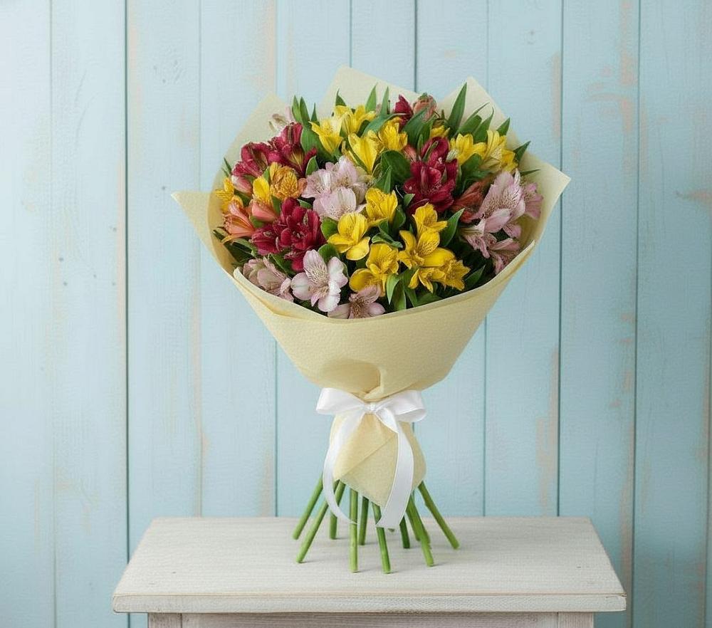 Букет цветов из: Альстромерии в Жирновске