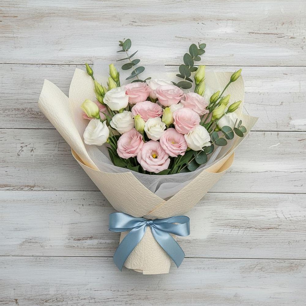 Букет цветов из: Лизиантусы в Жирновске